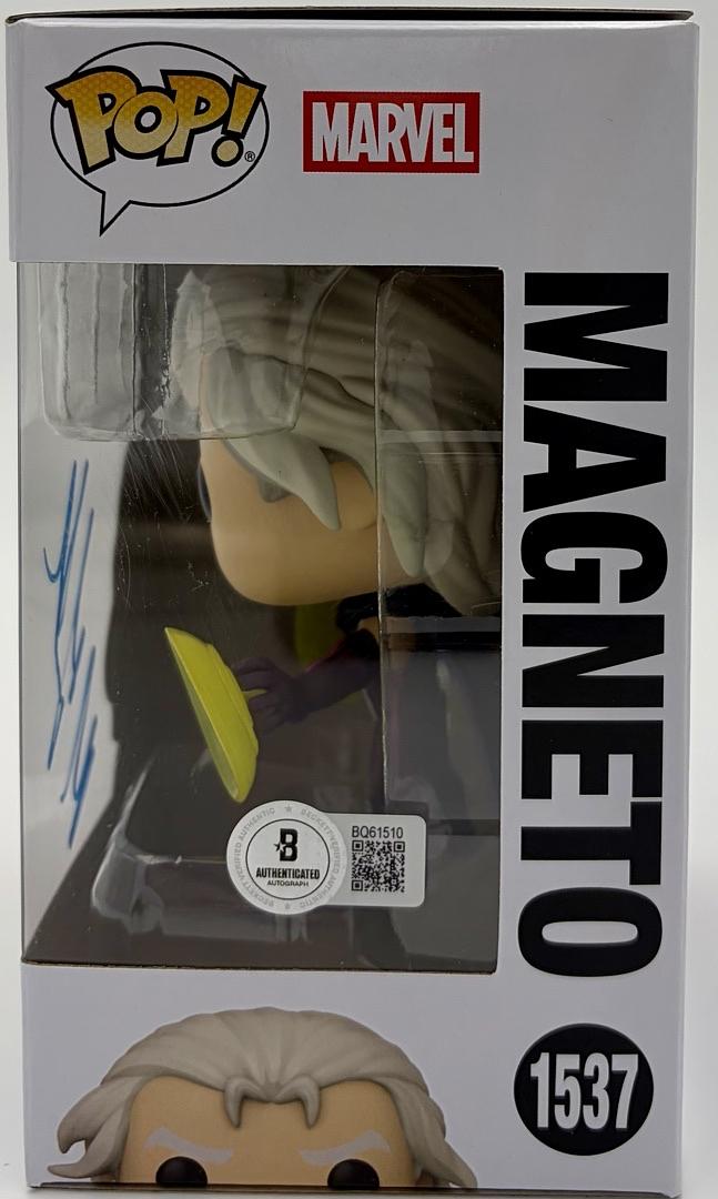Michael Fassbender Signed Funko Pop #1537 "Magneto" (X-Men) - Beckett COA