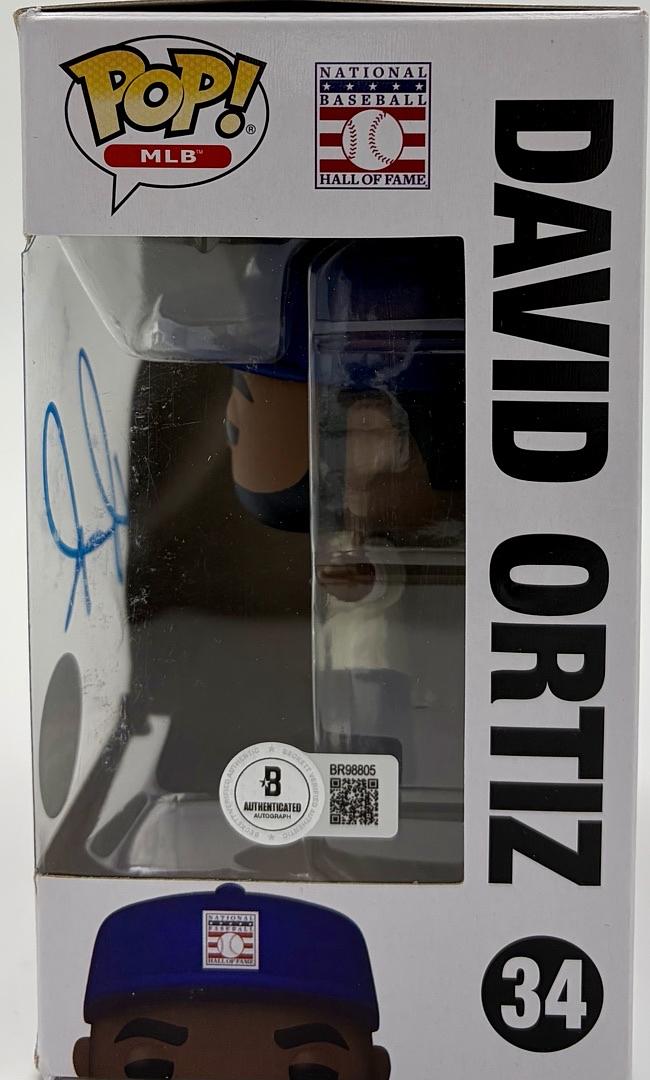 David Ortiz signed Funko #34 (Red Sox) - Beckett COA