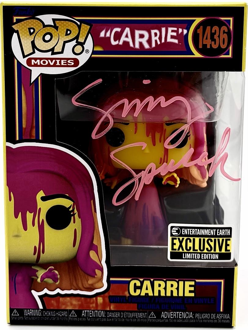 Sissy Spacek Signed Limited Edition Funko Pop #1436 "Carrie" - OC Celebrity Marketing