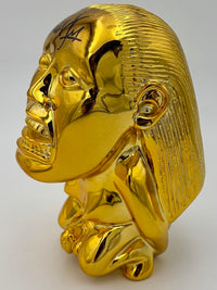 Harrison Ford signed Golden Fertility Idol movie prop (Raiders of the Lost Ark) *RARE* - SWAU COA