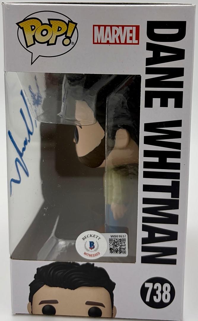Kit Harington Signed Funko Pop #738 "Dane Whitman" (Marvel Eternals) - Beckett COA