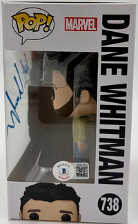 Kit Harington Signed Funko Pop #738 "Dane Whitman" (Marvel Eternals) - Beckett COA