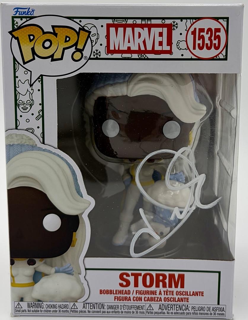 Halle Berry Signed "Storm" Funko Pop #1535 (X-Men) - Beckett COA