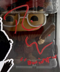 Rainn Wilson signed "Dwight Schrute" Funko #907 (The Office) w/character name - JSA COA