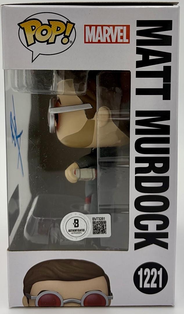 Charlie Cox Signed Funko Pop  #1221 Matt Murdock (Daredevil) - Beckett COA
