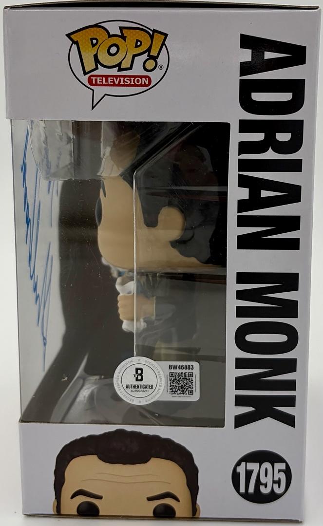 Tony Shalhoub signed "Adrian Monk" signed Funko #1795 (Monk) - Beckett COA