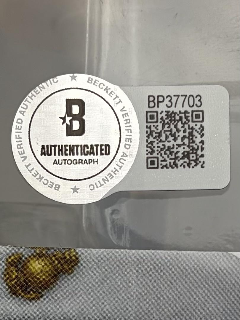 Alec Baldwin signed U.S. Marines Funko (USMC) w/ Lt. Ryan inscription - Beckett COA *RARE*