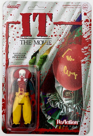 Tim Curry signed "It" Action Figure **RARE**- OC Celebrity Marketing