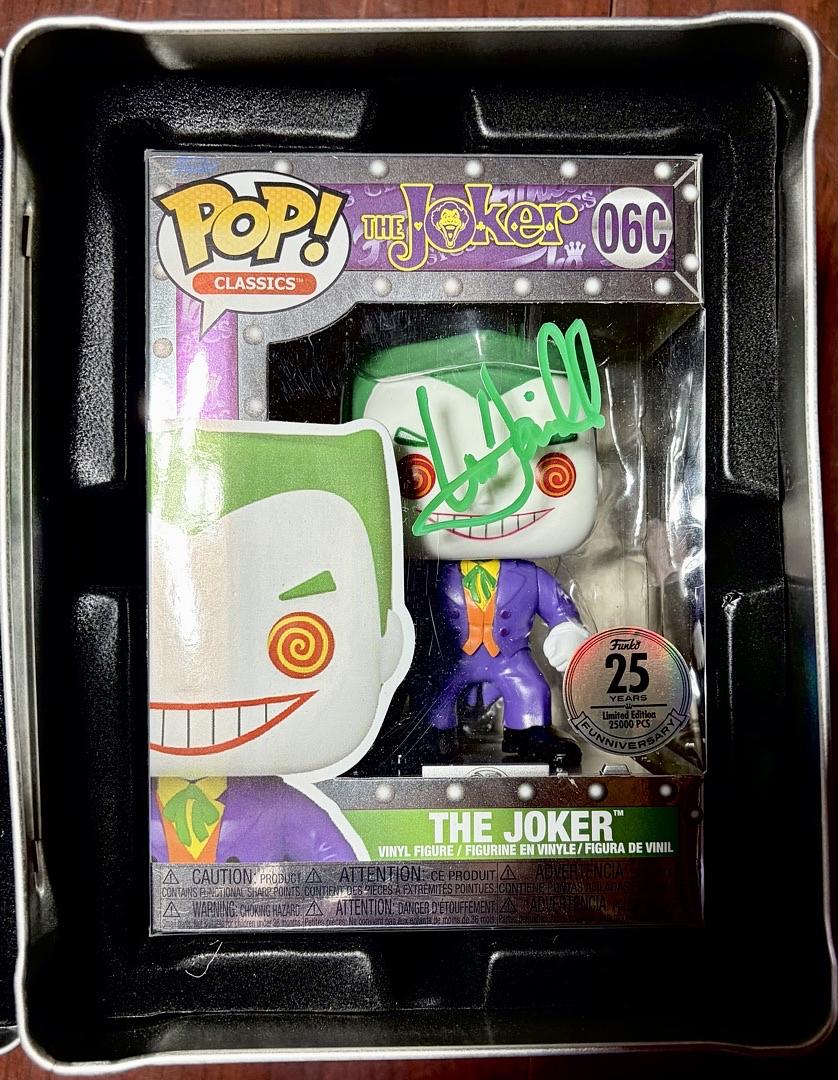 Mark Hamill Signed Funko #06C Joker - 25th Anniversary Limited Edition - Official Pix COA *RARE*