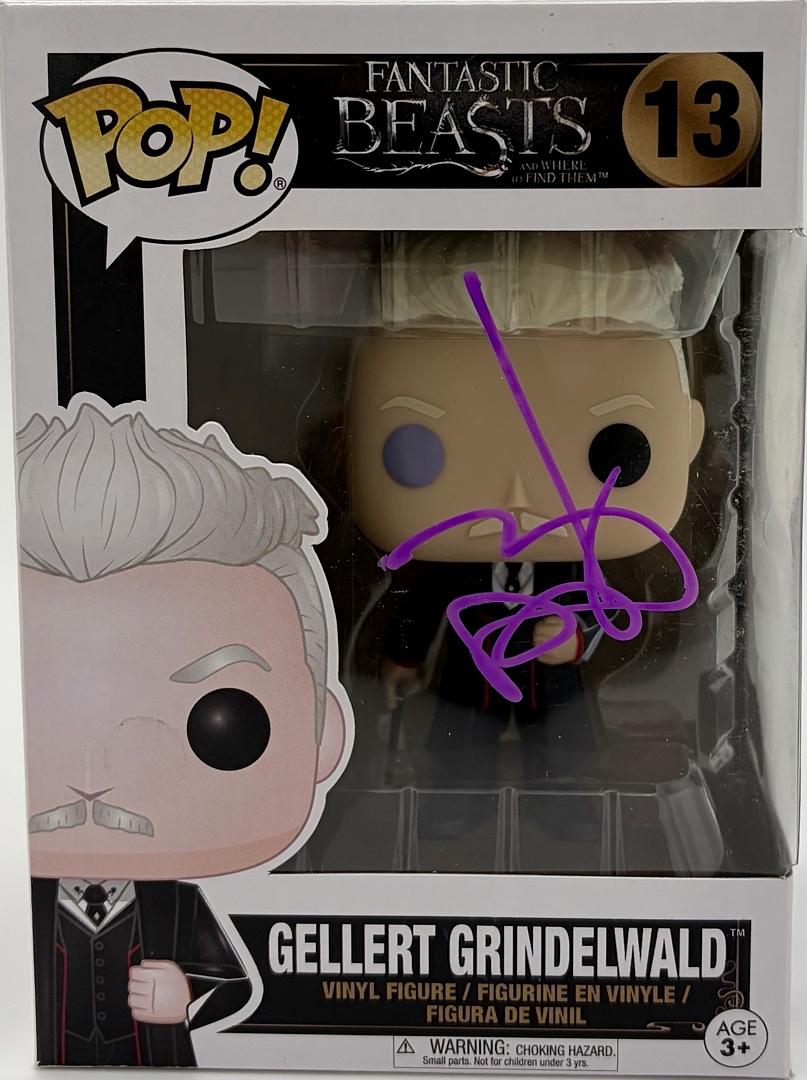 Johnny Depp Signed "Gellert Grindelwald" Funko Pop #13 (Fantastic Beasts) - Beckett COA