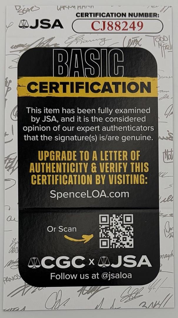 Casper VanDien signed "Johnny Rico" Funko #1047 (Starship Troopers) - JSA COA