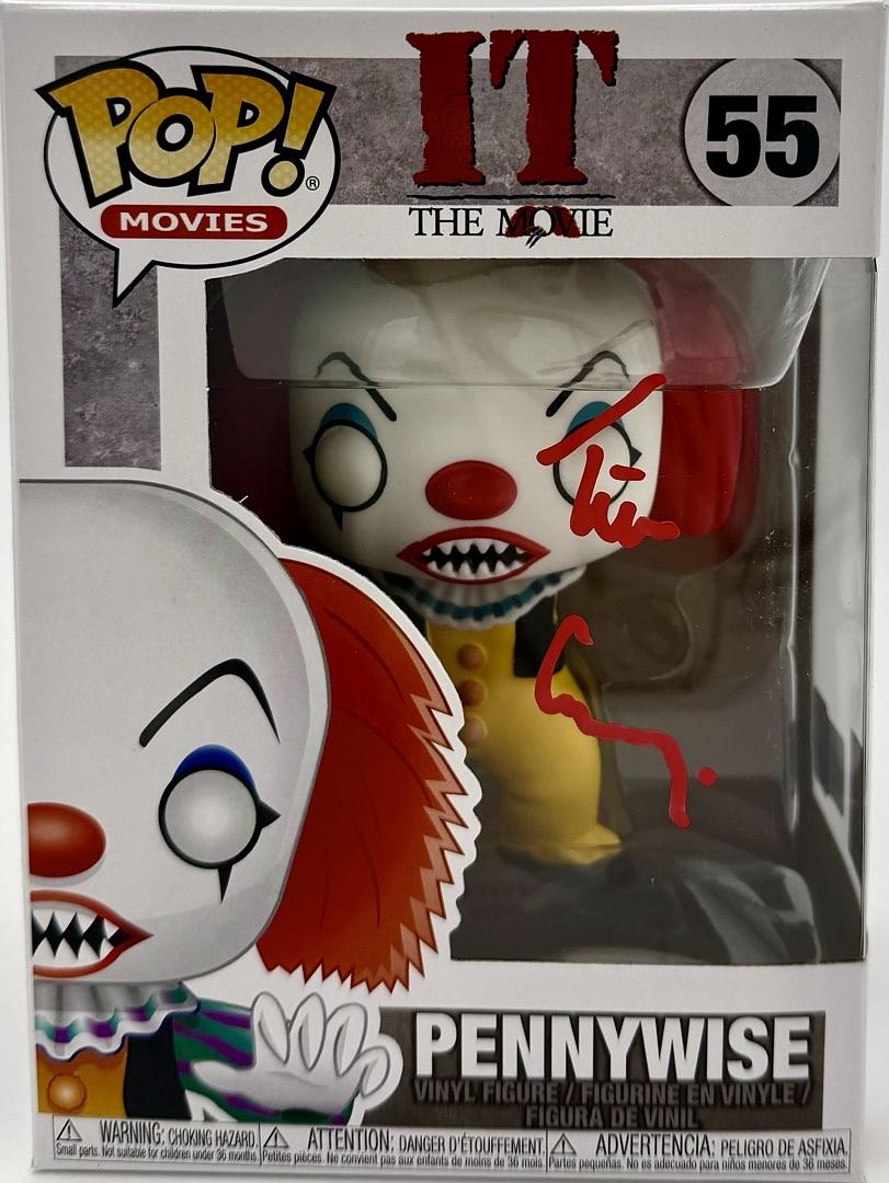 Tim Curry Signed Funko Pop #55 "Pennywise" (IT) - OC Celebrity Marketing COA