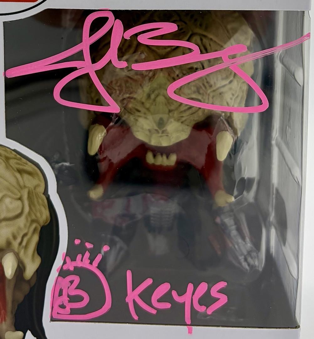 Jake Busey signed "Feral Predator" Funko #1909 (Prey) - SWAU COA
