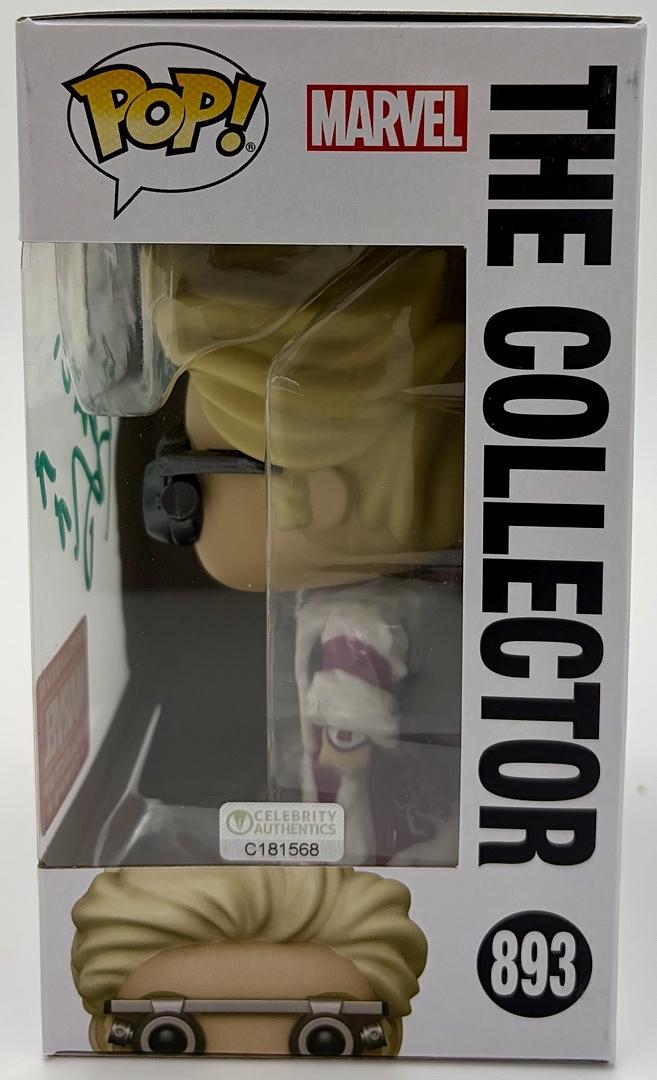 Benicio Del Toro Signed Funko Pop #893 The Collector (GOTG)  - Celebrity Authentics