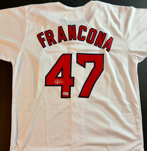 Terry Francona signed Red Sox jersey - Beckett COA