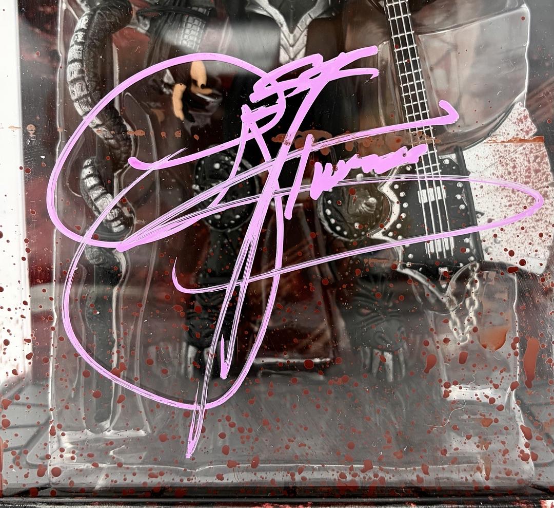 Gene Simmons signed McFarlane Toys Action Figure - JSA COA