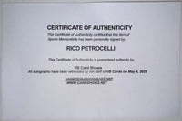 Rico Petrocelli signed baseball with Red Sox HOF inscription - Beckett COA