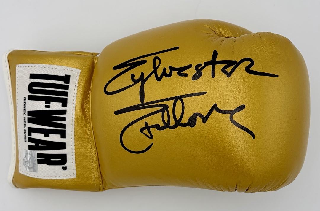 Sylvester Stallone signed boxing glove (Rocky) - ASI COA