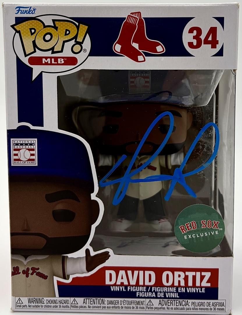 David Ortiz signed Funko #34 (Red Sox) - Beckett COA