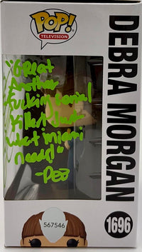 Jennifer Carpenter "Debra Morgan" signed Funko Pop #1696 w/quote & char name (Dexter) - JSA COA
