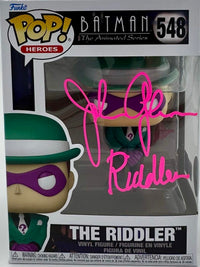 John Glover signed Funko #548 "The Riddler" - OC Celebrity Marketing