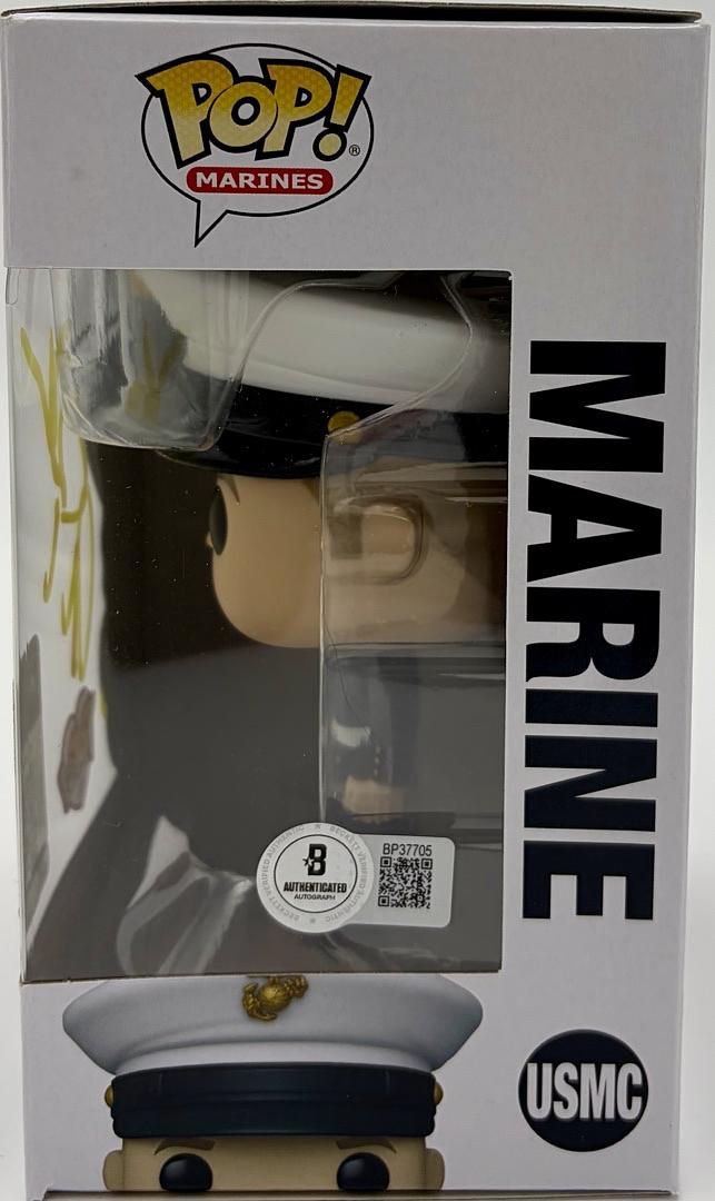 Alec Baldwin signed U.S. Marines Funko (USMC) w/ Lt. Ryan inscription - Beckett COA *RARE*