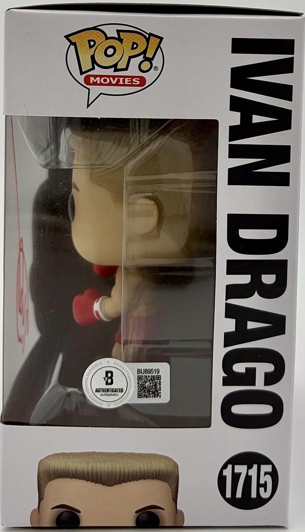 Dolph Lundgren Signed Funko Pop #1715 Ivan Drago (Rocky) - Beckett