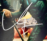 Willem Dafoe Green Goblin signed 11x14 (Spiderman) - Beckett COA