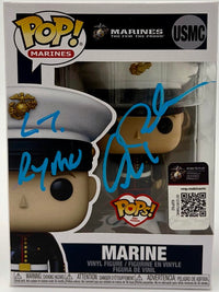 Alec Baldwin signed U.S. Marines Funko (USMC) w/ Lt. Ryan inscription - Beckett COA *RARE*