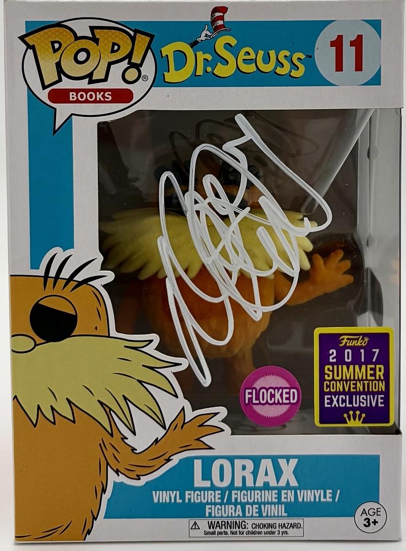 Danny Devito Signed "Lorax" Funko #11 (Dr. Suess) - Beckett COA *RARE*