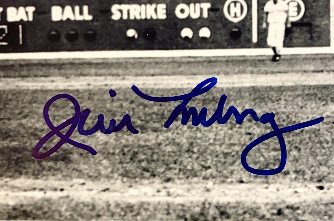 Jim Lonborg (Red Sox) signed 8x10 - Sureshot COA