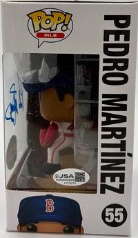 Pedro Martinez Signed Funko Pop #55 (Red Sox) - JSA COA