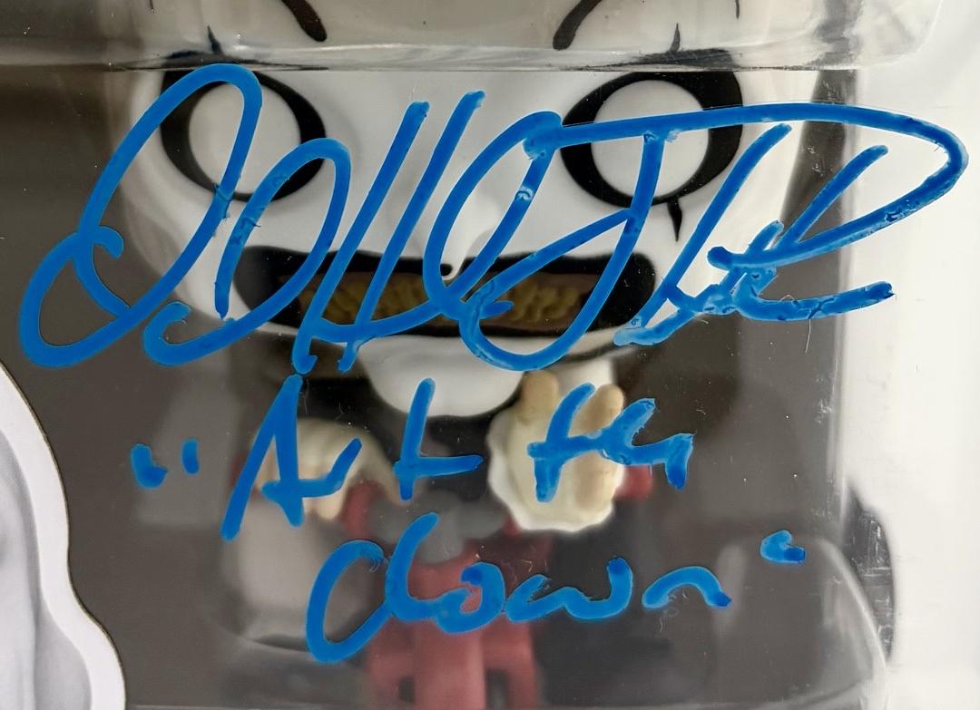 David Howard Thornton Signed Funko Pop #1591 "Art The Clown" (Terrifier) - Beckett COA
