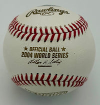 Mark Bellhorn signed 2004 World Series baseball - Sure Shot COA