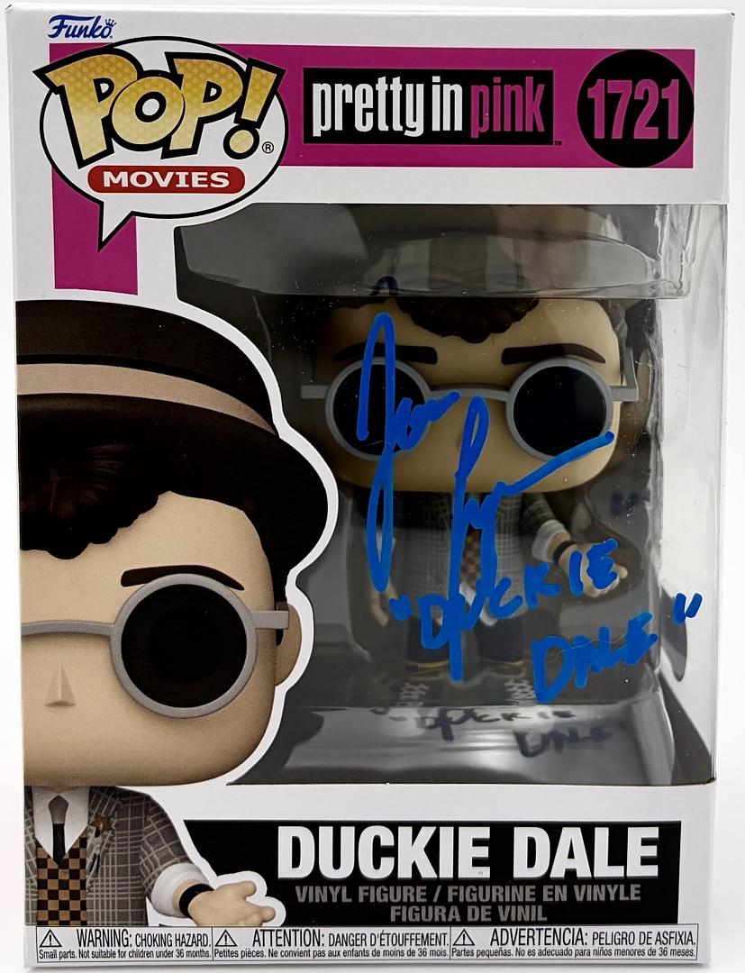 Jon Cryer signed "Duckie Dale" Funko #1721 w/character name (Pretty in Pink) - Beckett COA