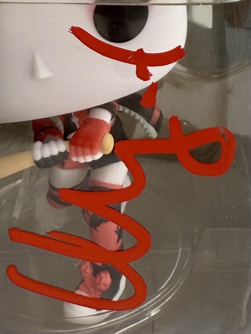 Margot Robbie Signed Funko Pop #451 Harley Quinn (Suicide Squad) - Beckett COA