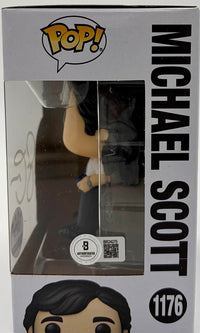 Steve Carell Signed Funko Pop #1176 (The Office)  - Beckett COA