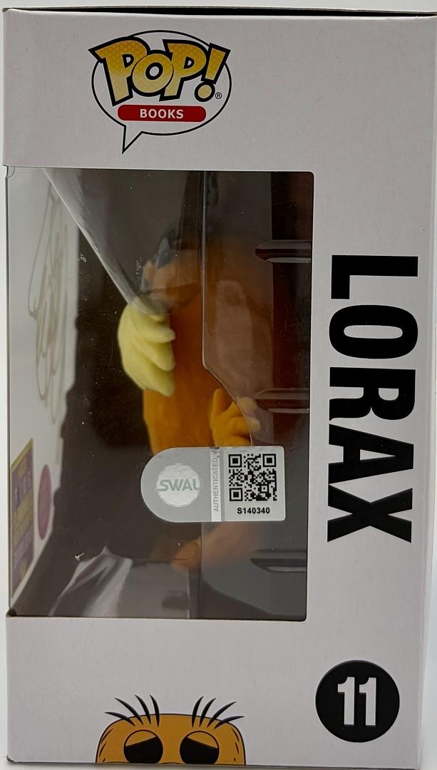 Danny Devito Signed "Lorax" Funko #11 (Dr. Suess) - Beckett COA *RARE*