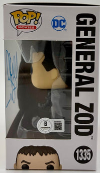 Michael Shannon signed "General Zod" Funko #1335 (Flash) - Beckett COA