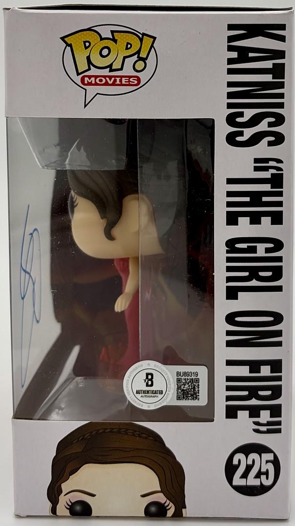 Jennifer Lawrence signed Hunger Games Funko #225 - Beckett COA *RARE*
