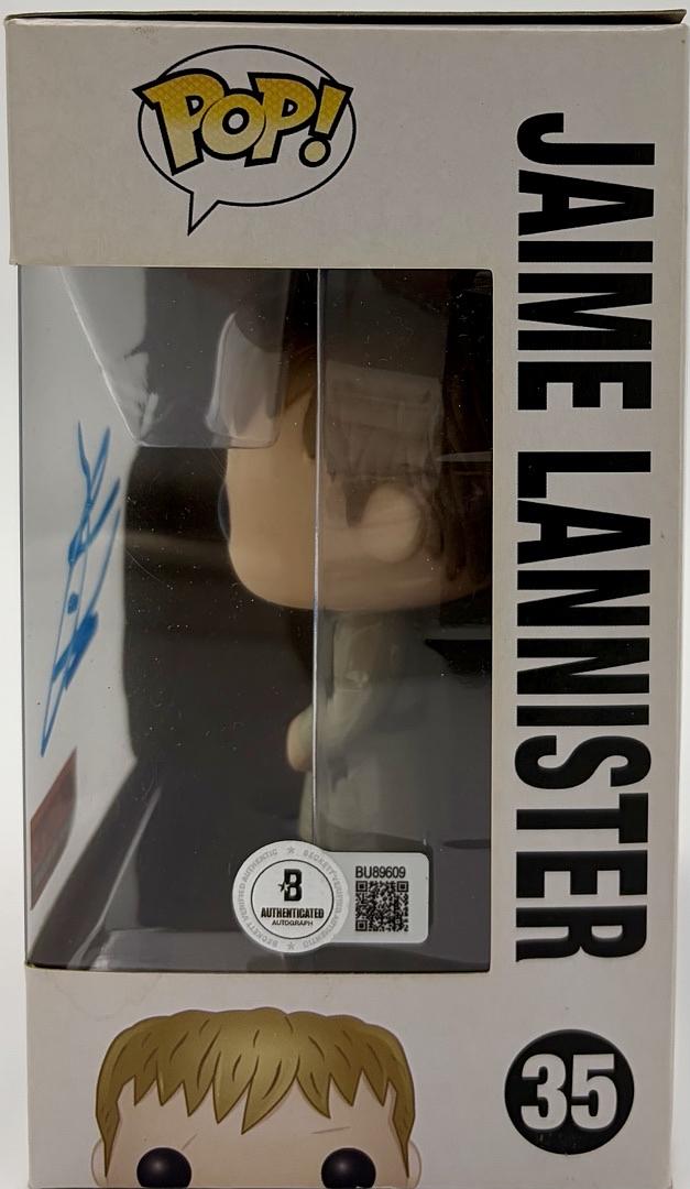 Nicolaj Costner Waldau signed Funko #35 (Game of Thrones) - Beckett COA *RARE*