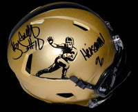 Troy Smith (Ohio State) signed Heisman mini-helmet - Schwartz COA