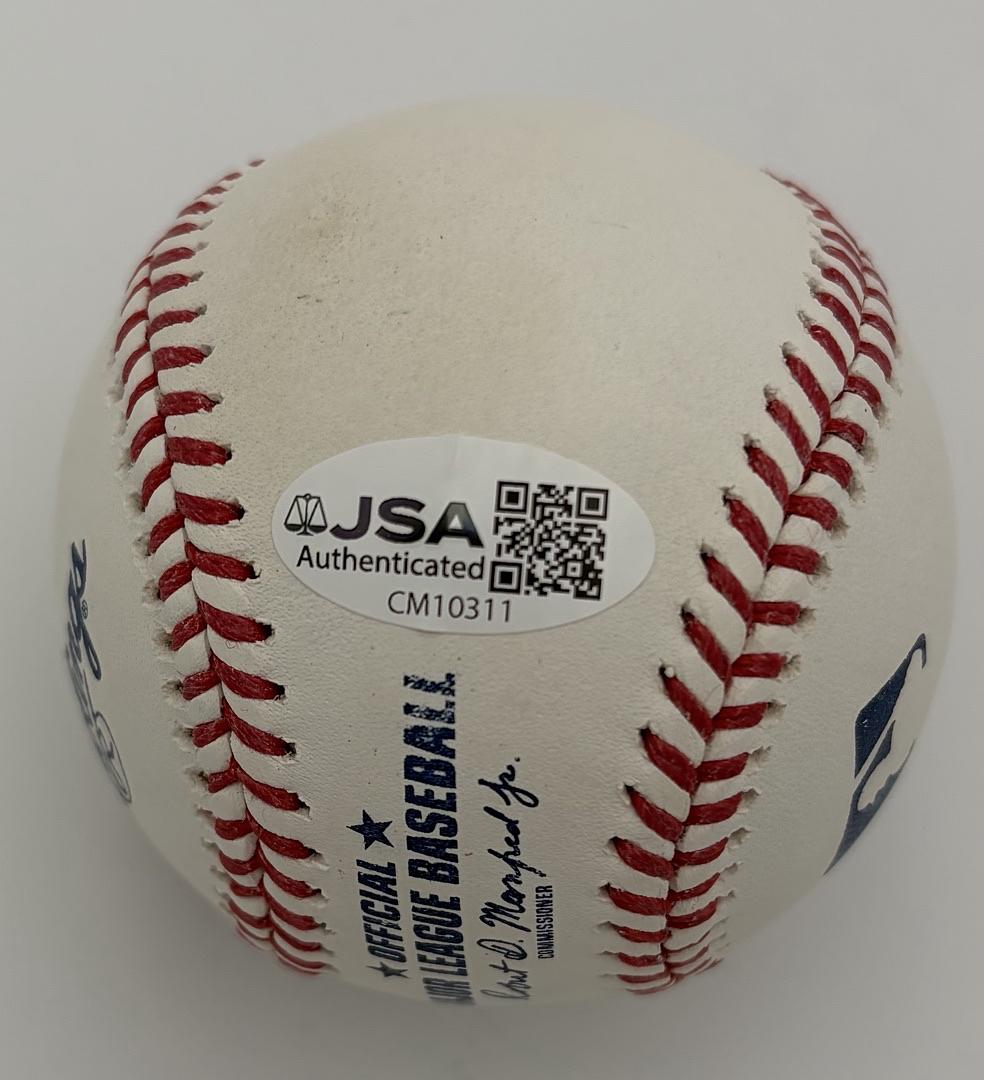 Carlos Narvaez signed baseball (Red Sox) - JSA COA
