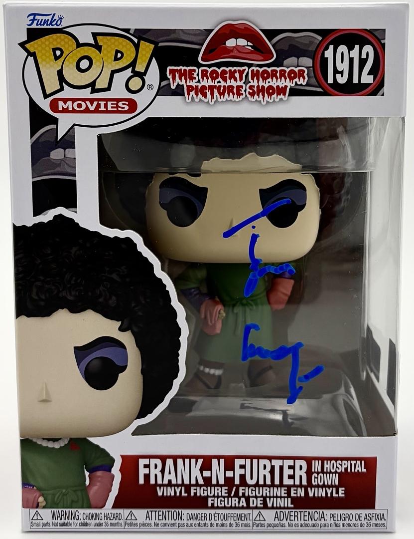 Tim Curry signed Funko #1912 "Frank-N-Furter" (Rocky Horror Picture Show) - OC Celebrity Marketing
