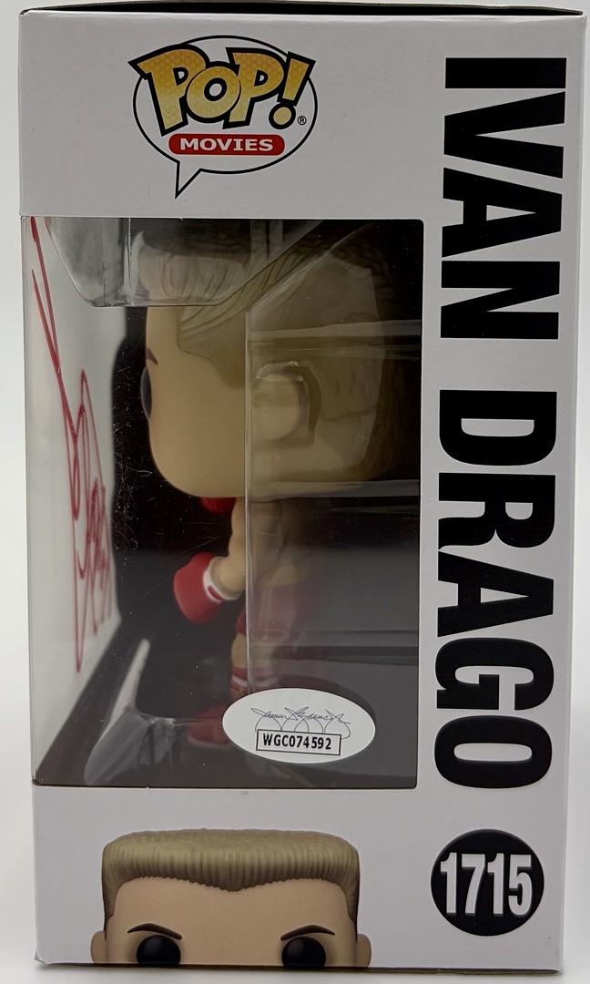 Dolph Lundgren Signed Funko Pop #1715 Ivan Drago (Rocky) - JSA