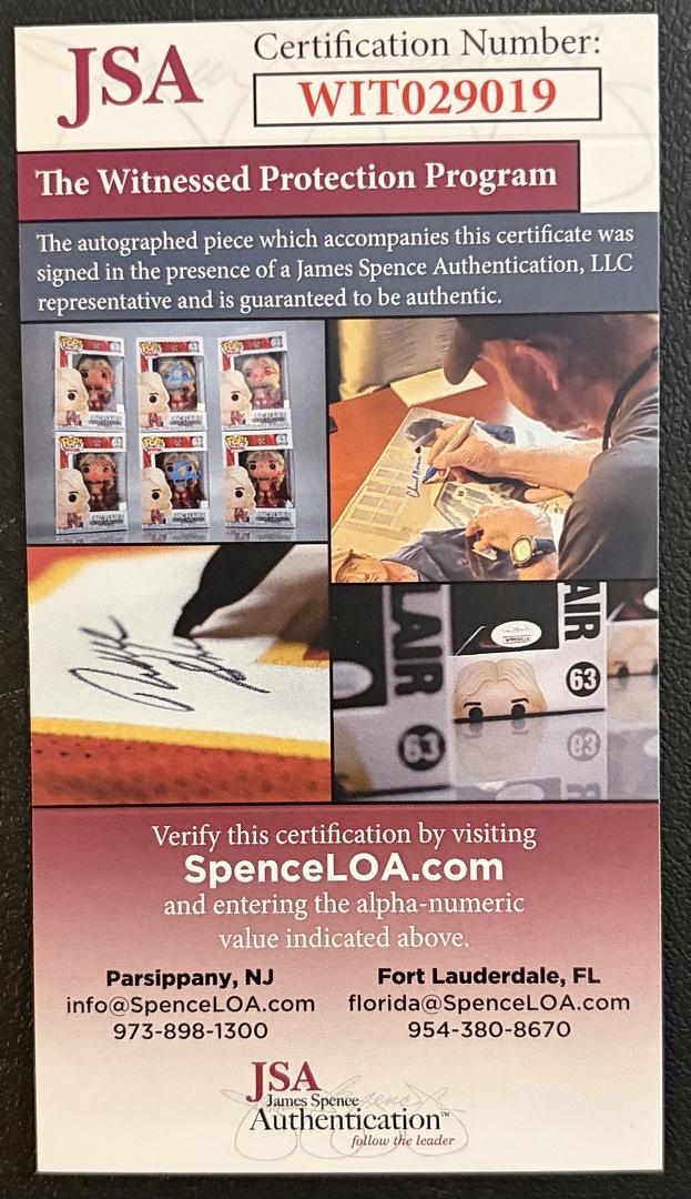 Michael C Hall & Jennifer Carpenter Signed 11x14 Photo (Dexter) - JSA COA