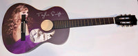 Taylor Swift Signed Purple/Picture Guitar - JSA COA #1
