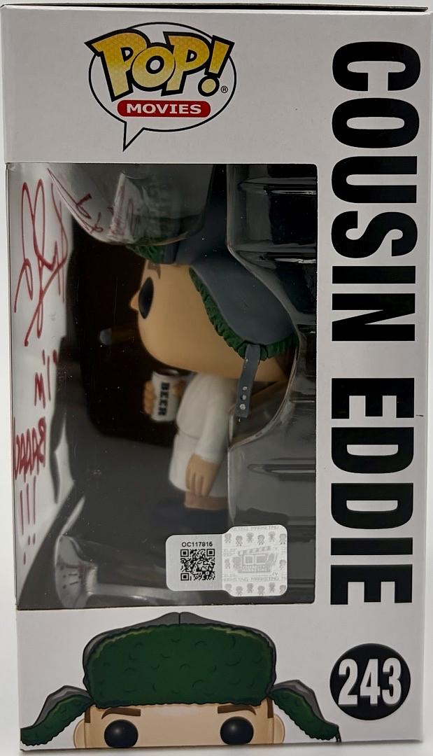 Randy Quaid National Lampoons Christmas Vacation Signed Funko #243 w/quote  - OC Celebrity Marketing