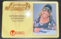Kate Beckinsale signed (Underworld Awakening) 11x14 - Celebrity Authentics
