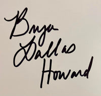 Bryce Dallas Howard signed 11x14 - OC Celebrity Marketing